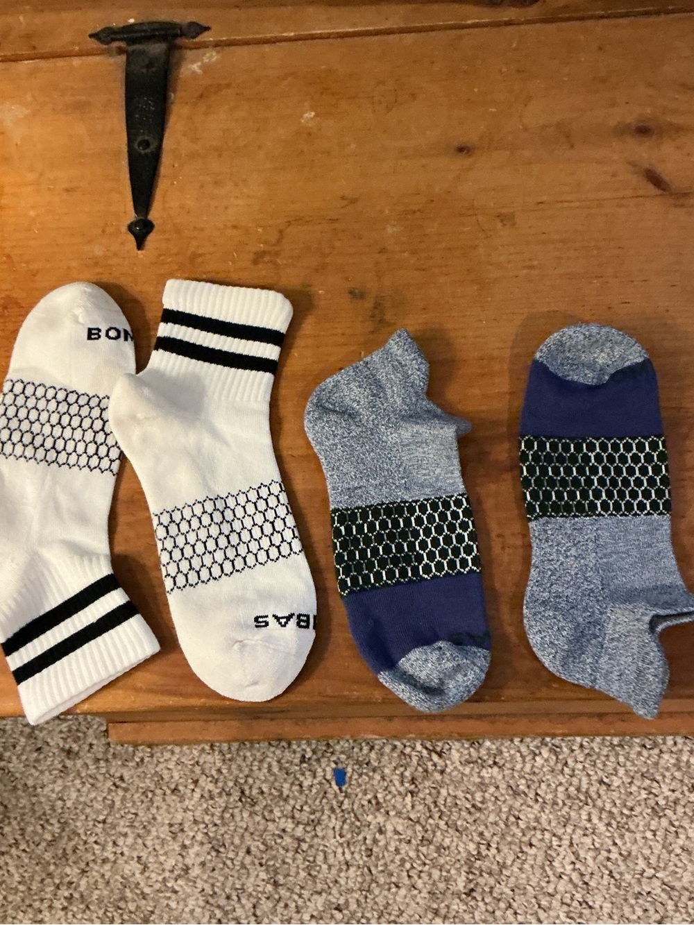 Bombas no show and ankle socks size large never worn delivered as pictured - Picture 3 of 5